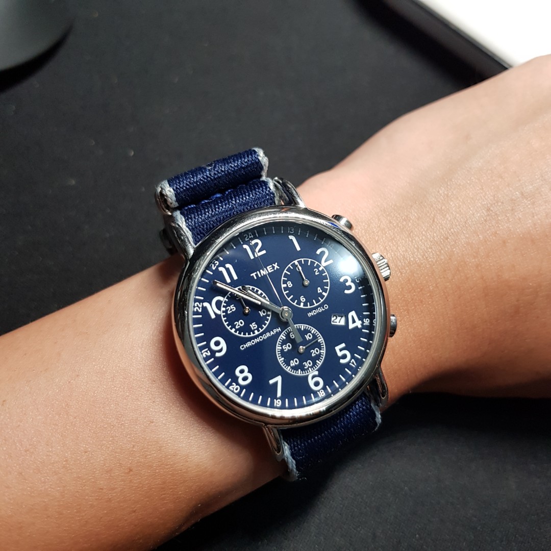Timex weekender chronograph hot sale