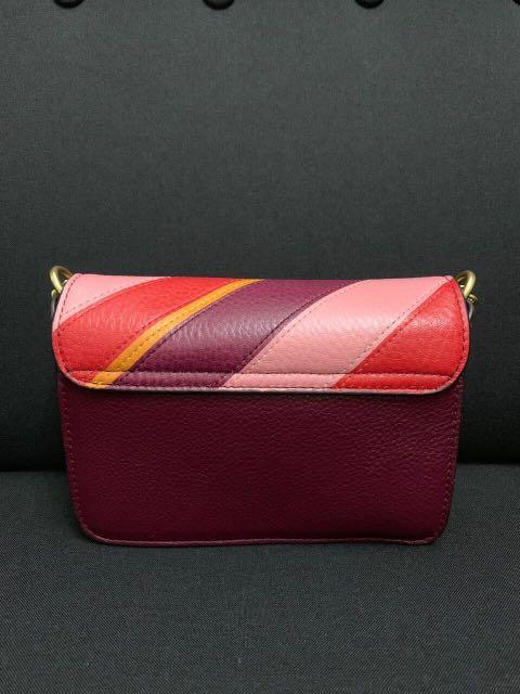 TORY BURCH CHELSEA APPLIQUE CONVERTIBLE SHOULDER BAG SMALL