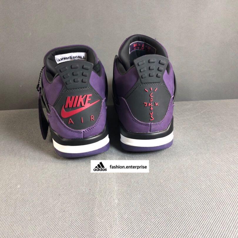 travis scott jordan 4 friends and family