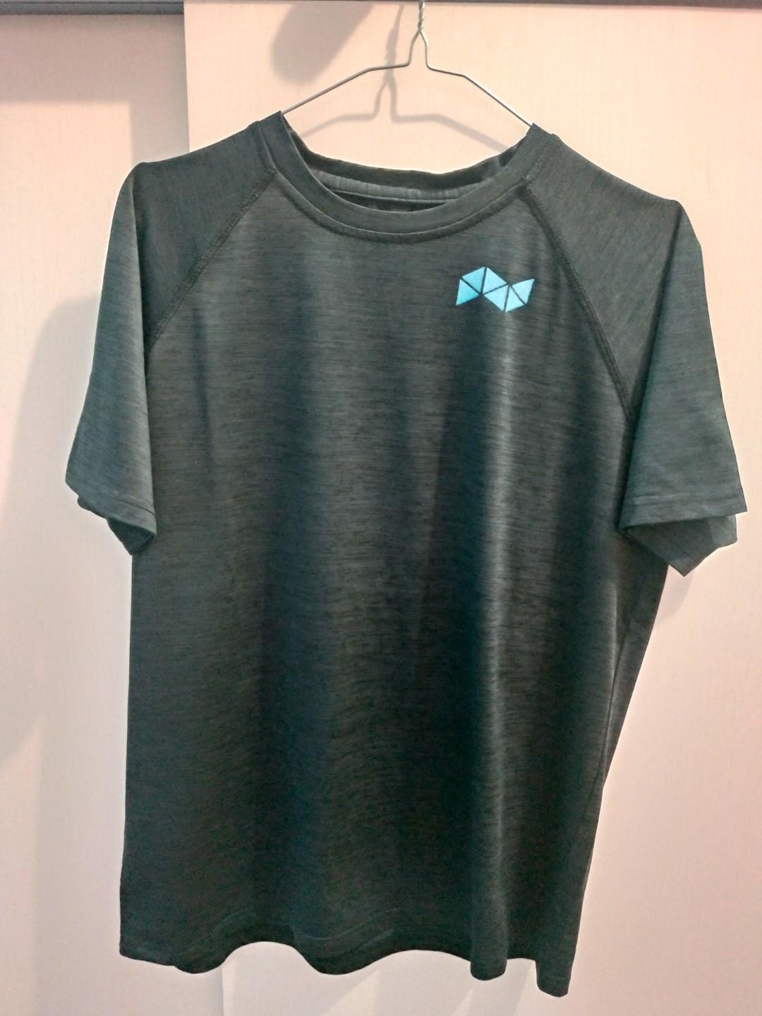 tshirt neveres sportswear baju gym ukuran m