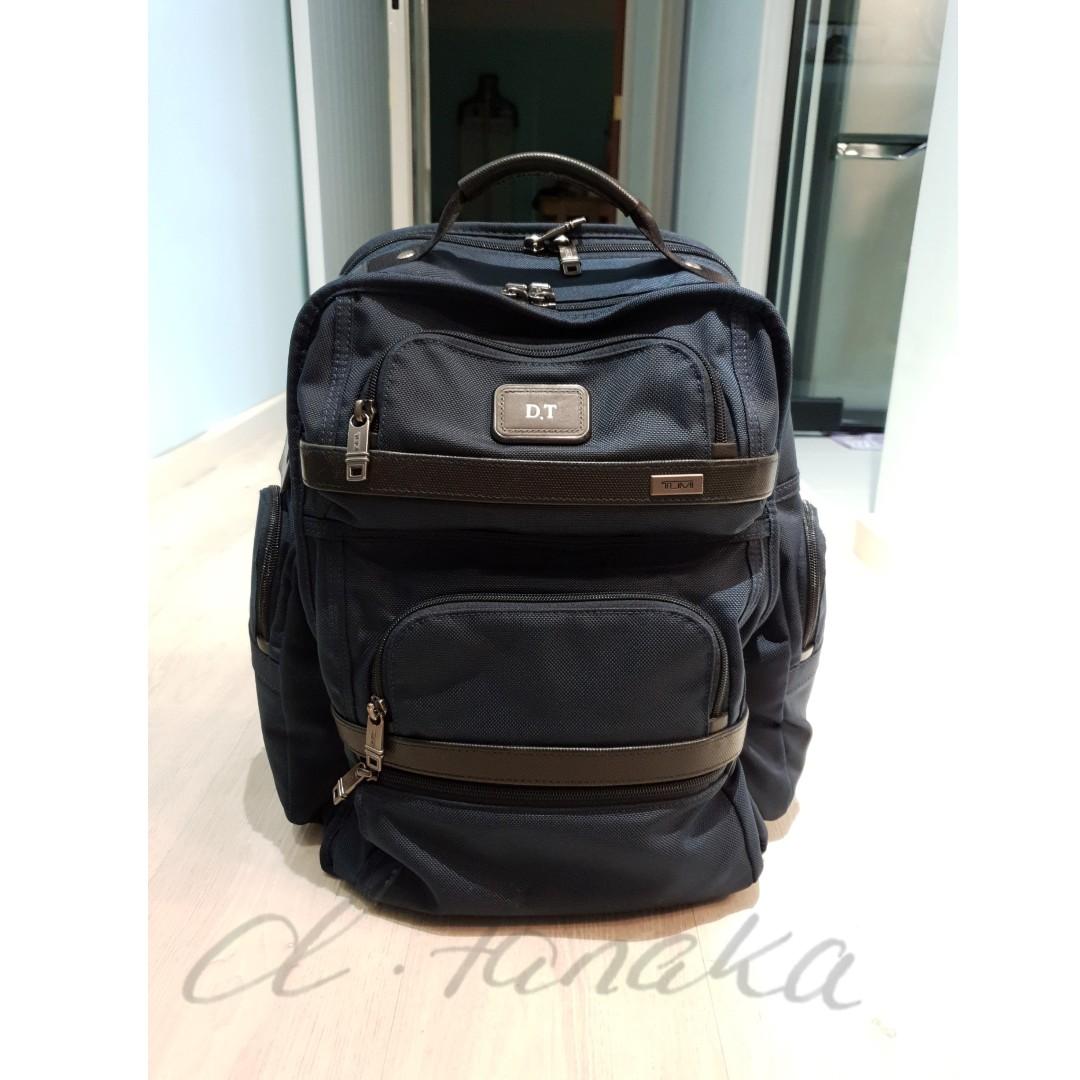 tumi alpha bravo 2 t pass business class brief pack backpack 26578nvyd2