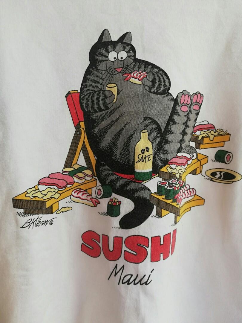Vintage B Kliban Cats Kucing Gemuk Sweatshirt Men s Fashion Tops Vintage b kliban cats kucing gemuk sweatshirt men s fashion tops
