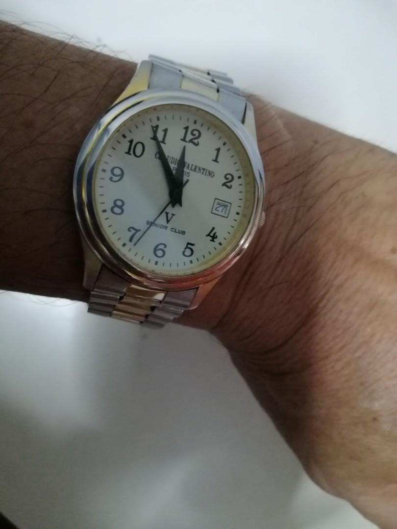claudio valentino watch