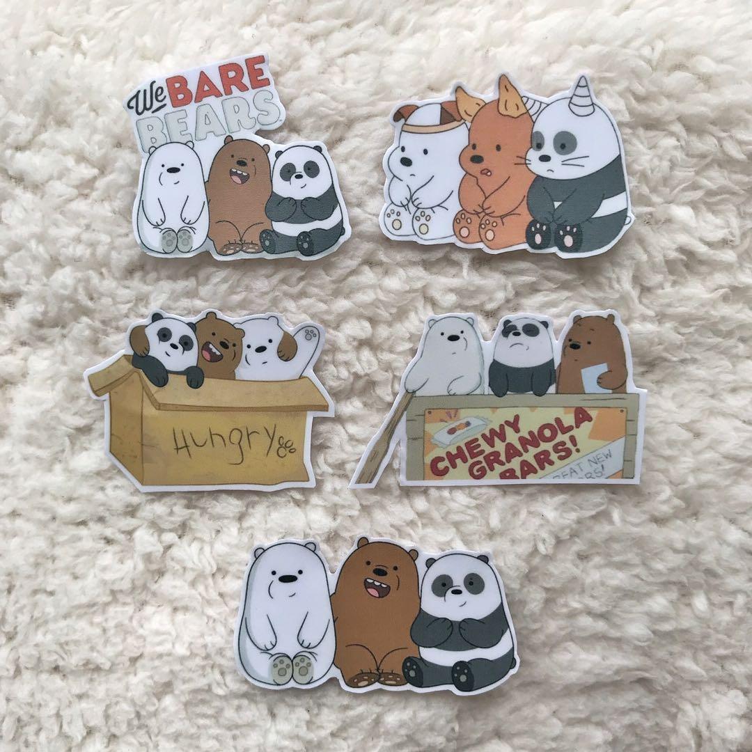 images We Bare Bears Stickers Baby we bare bears baby bears stickers set