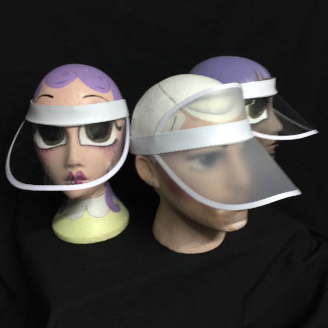 RENTAL WHITE VISORS, Men's Fashion, Watches & Accessories, Caps