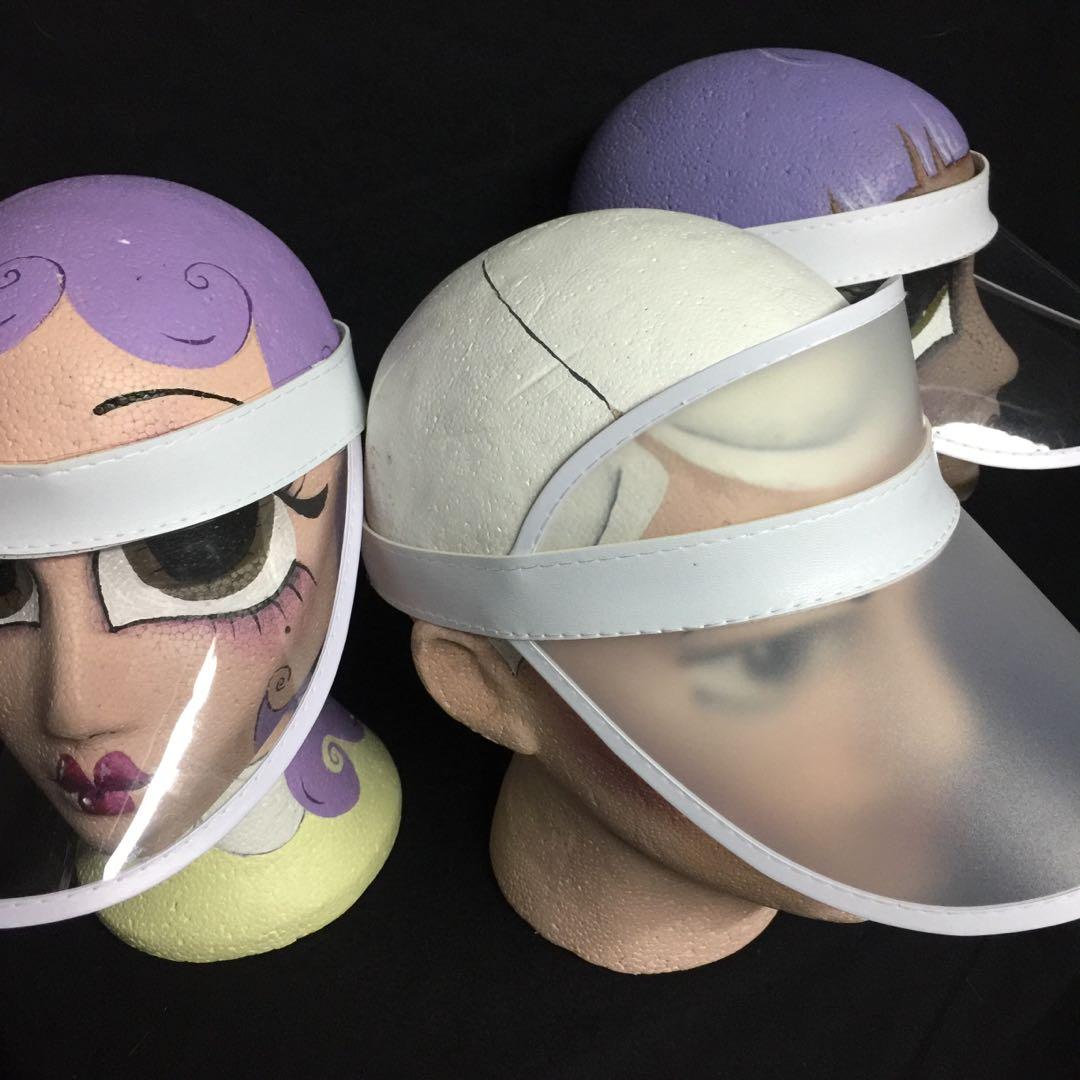 RENTAL WHITE VISORS, Men's Fashion, Watches & Accessories, Caps