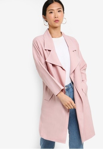Trench coat zalora hot sale