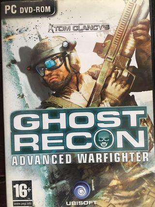Ghost Recond Advanced Warfighter PC Game CD
