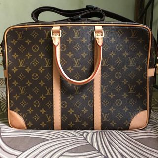 Vintage LV Porte Document Envelope, Luxury, Bags & Wallets on Carousell