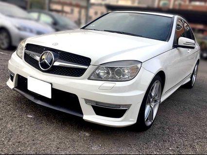 2009年 C300 3.0白 黑內裝