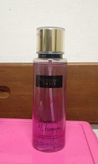 Victoria Secret Body Mist Strawberries & Champagne Original