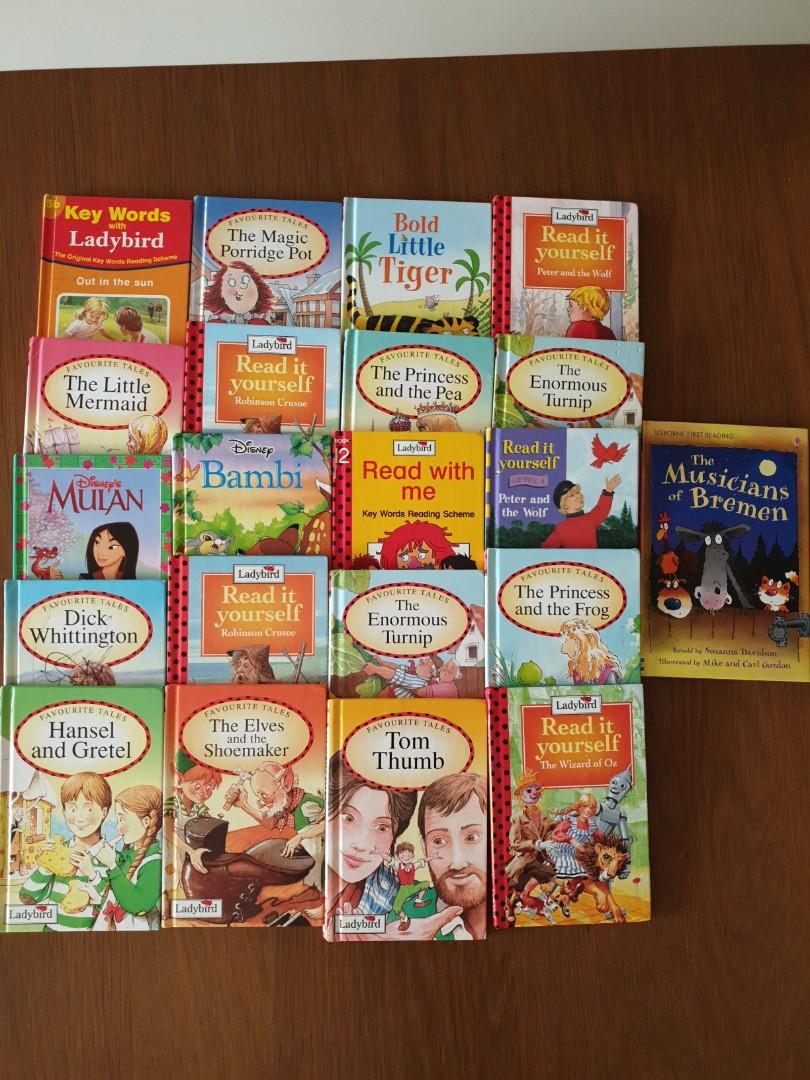 21 Assorted Peter And Jane Ladybird Favourite Tales Disney Usborne First Reading Phonics Key Words Building English Language Story Books Books Stationery Children S Books On Carousell
