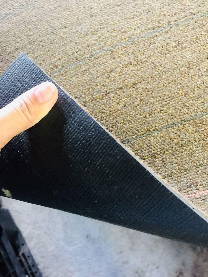 2nd hand carpet tiles, Furniture & Home Living, Home Decor, Carpets