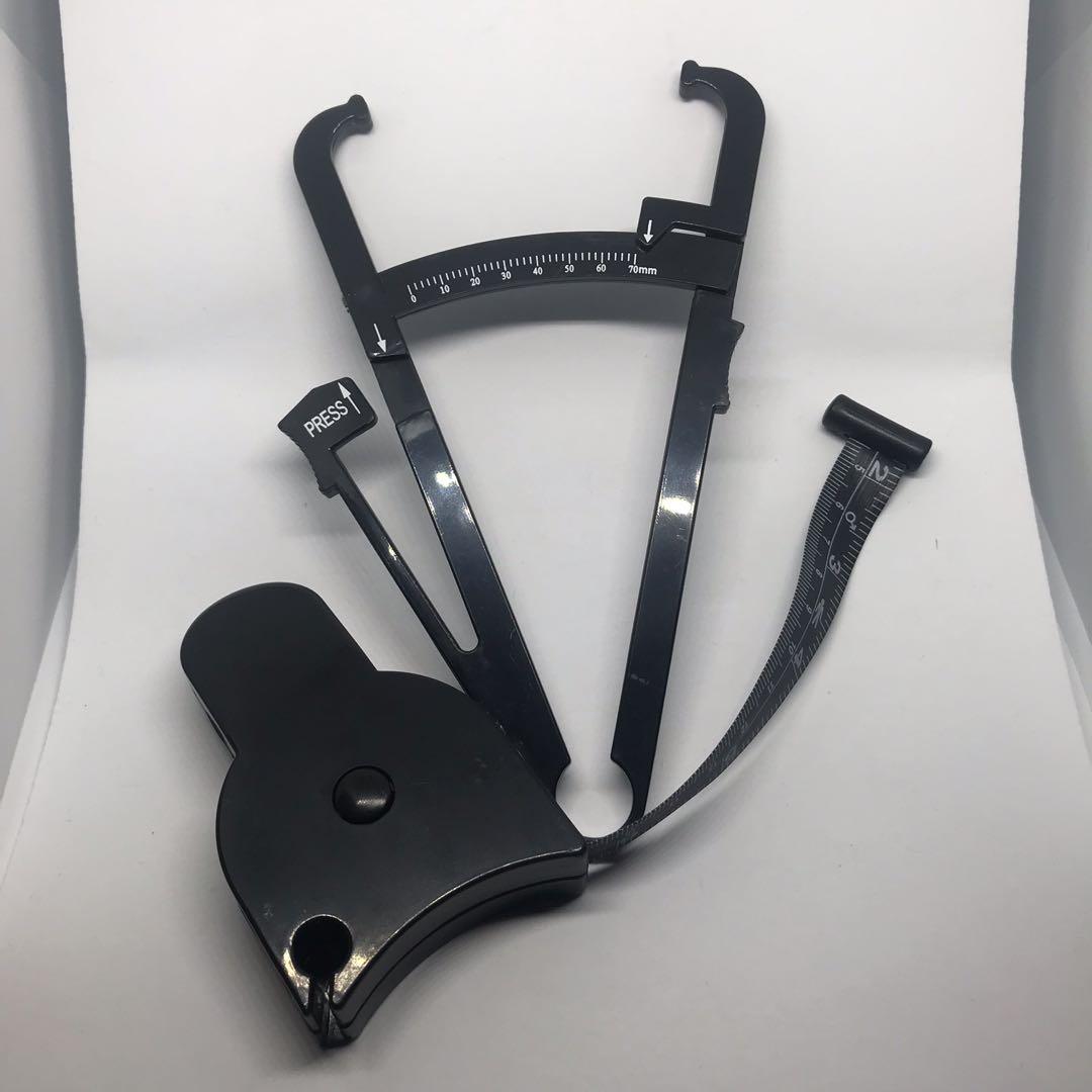 70mm Skinfold Body Fat Caliper Set With Measure TapeBody Skinfold