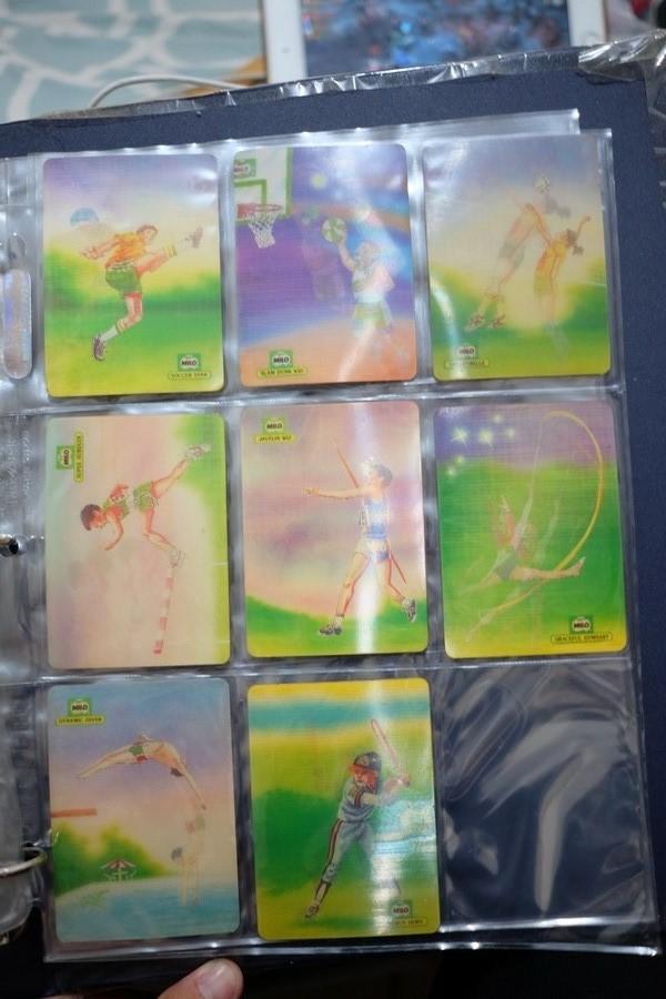 8pcs 1990s milo sports Holograms cards teks freebiesreserved