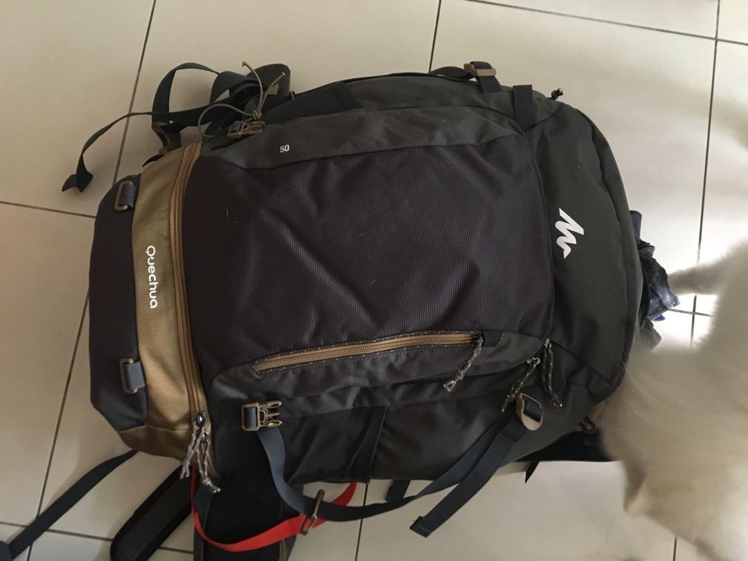迪卡儂 forclaz travel 500 - 50L 登山/旅行背包 照片瀏覽 5