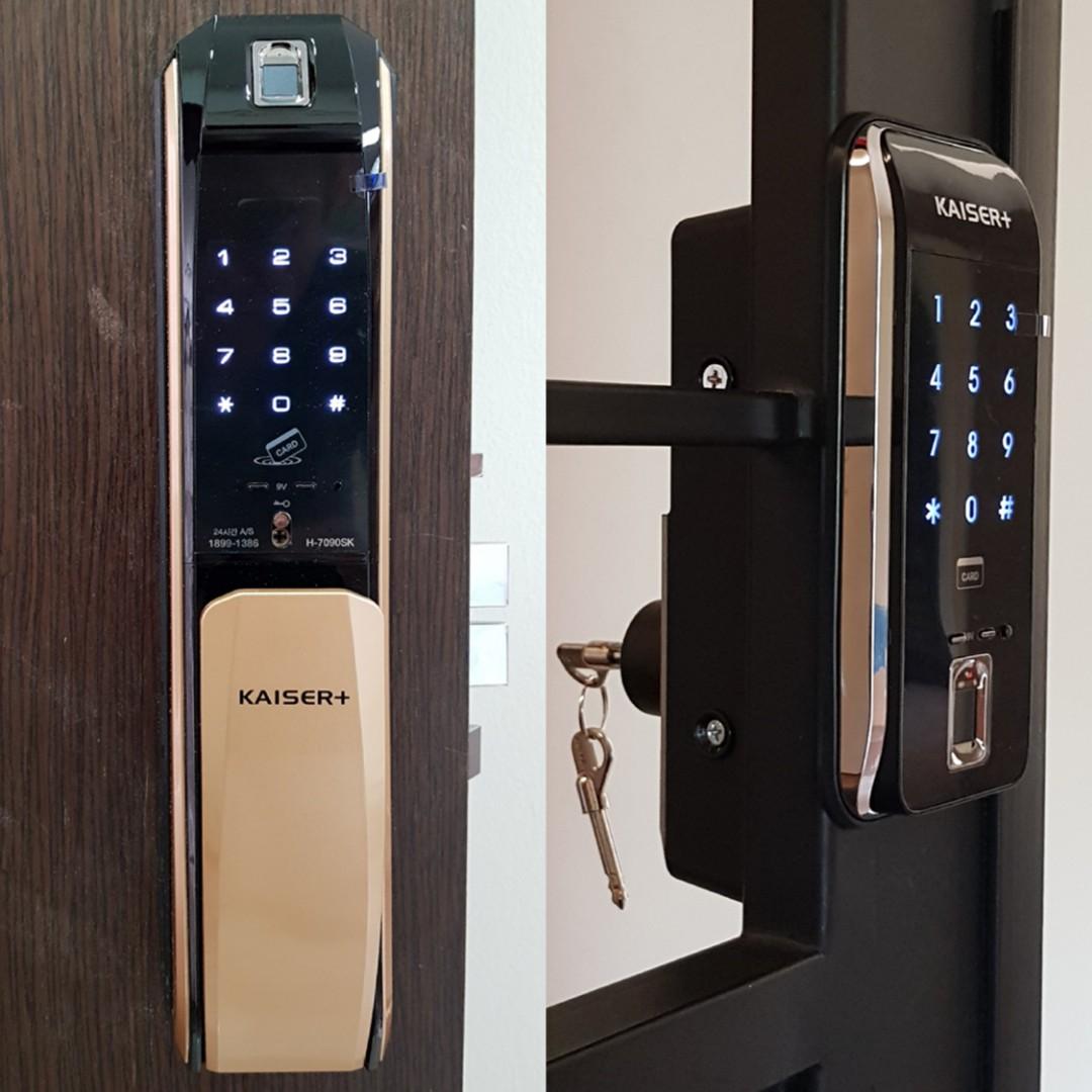Bundle Kaiser 7090 Door Digital Lock Kaiser Gate Digital