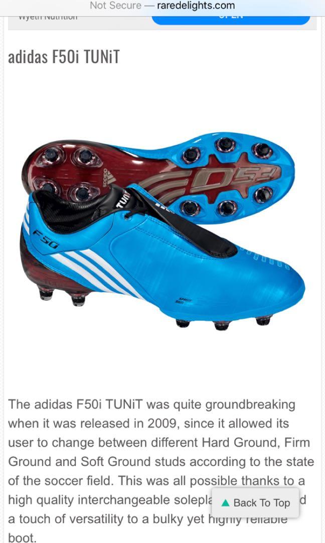 Adidas f50i tunit football boots top