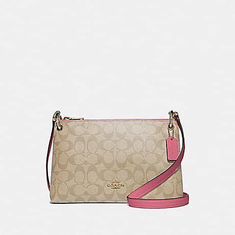 Coach signature blocking mia crossbody sales
