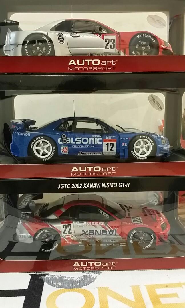 日産 スカイライン GT-R R34 ザナビィ JGTC 1/18 オートアート