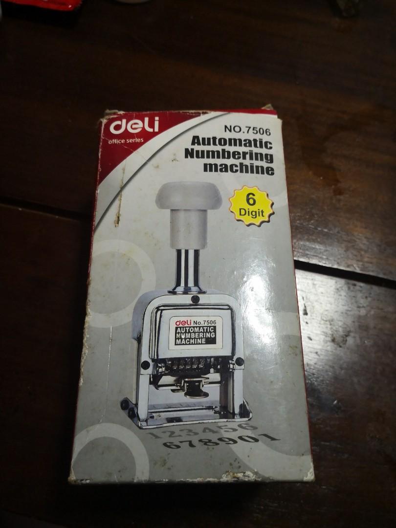 Automatic number machine (Category: Craft Supplies & Tools) located in Singapore. Submitted by cooksniper (Listing ID 248307966, Image 1). Description: .
