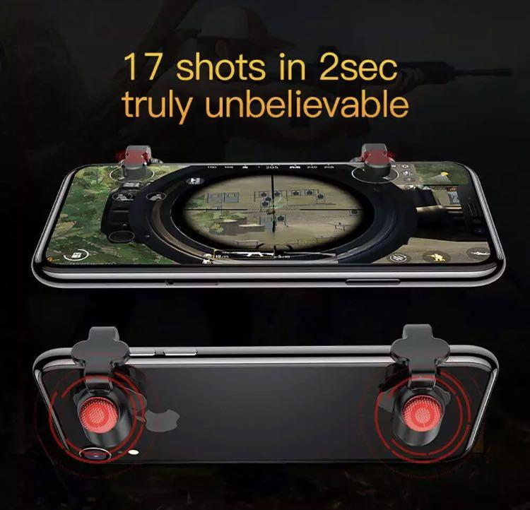 Baseus Gamepad Joystick (PUBG) Joystick Trigger Fire Button Aim L1 R1 ...