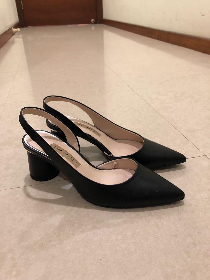 Zara chunky heels top