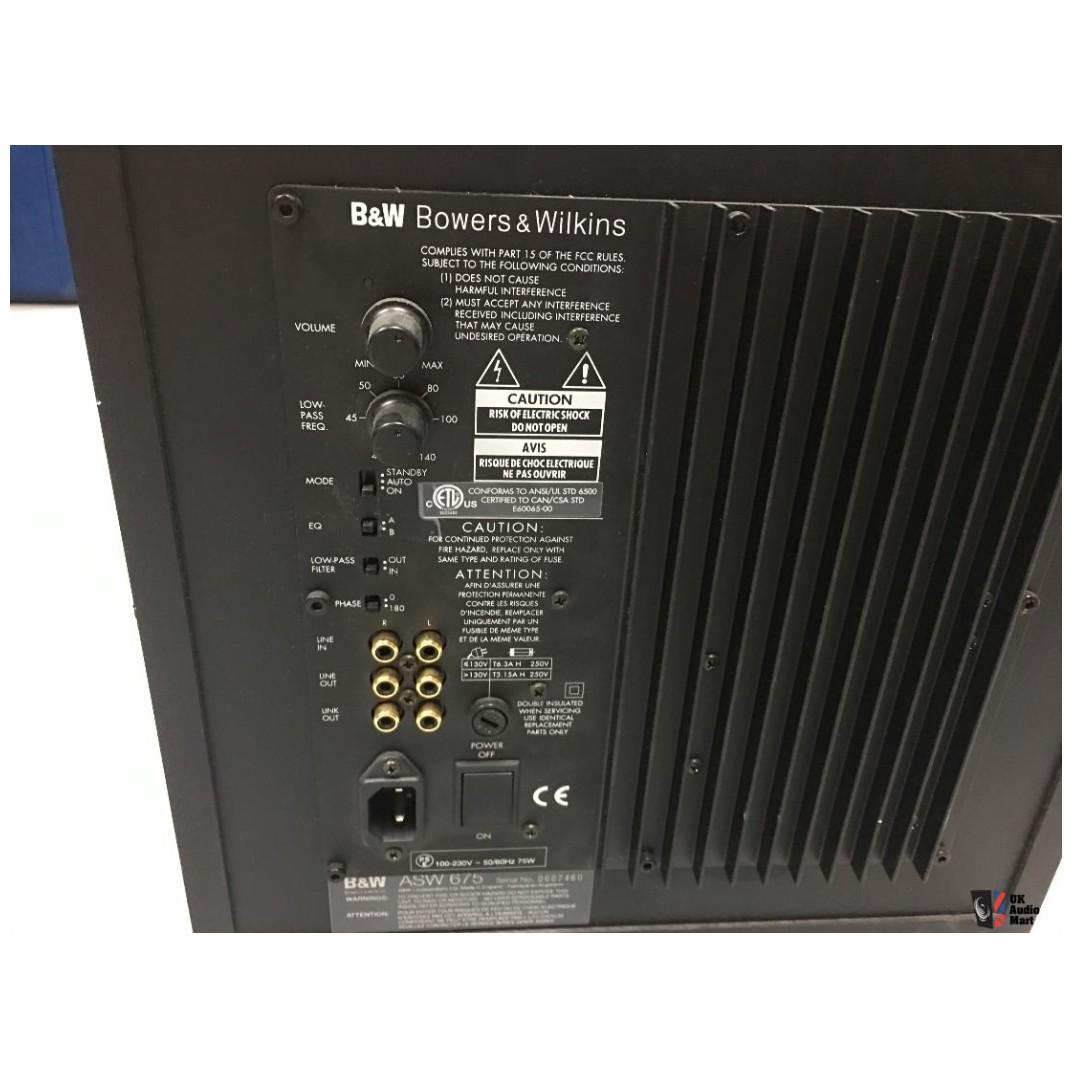 B&w asw 675 for sale online