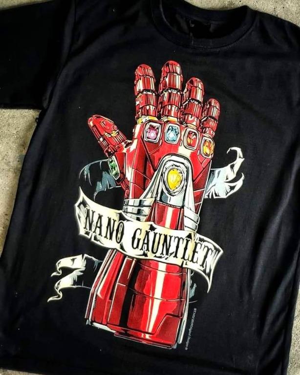 Iron man gauntlet shirt shop