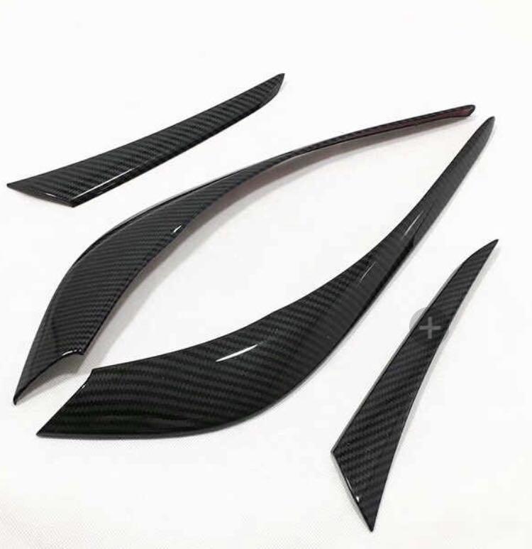 Car 2pc ABS Rear Tail Light Lamp Covers Trim Bezel Garnished Frame Decoration For 2015 2016