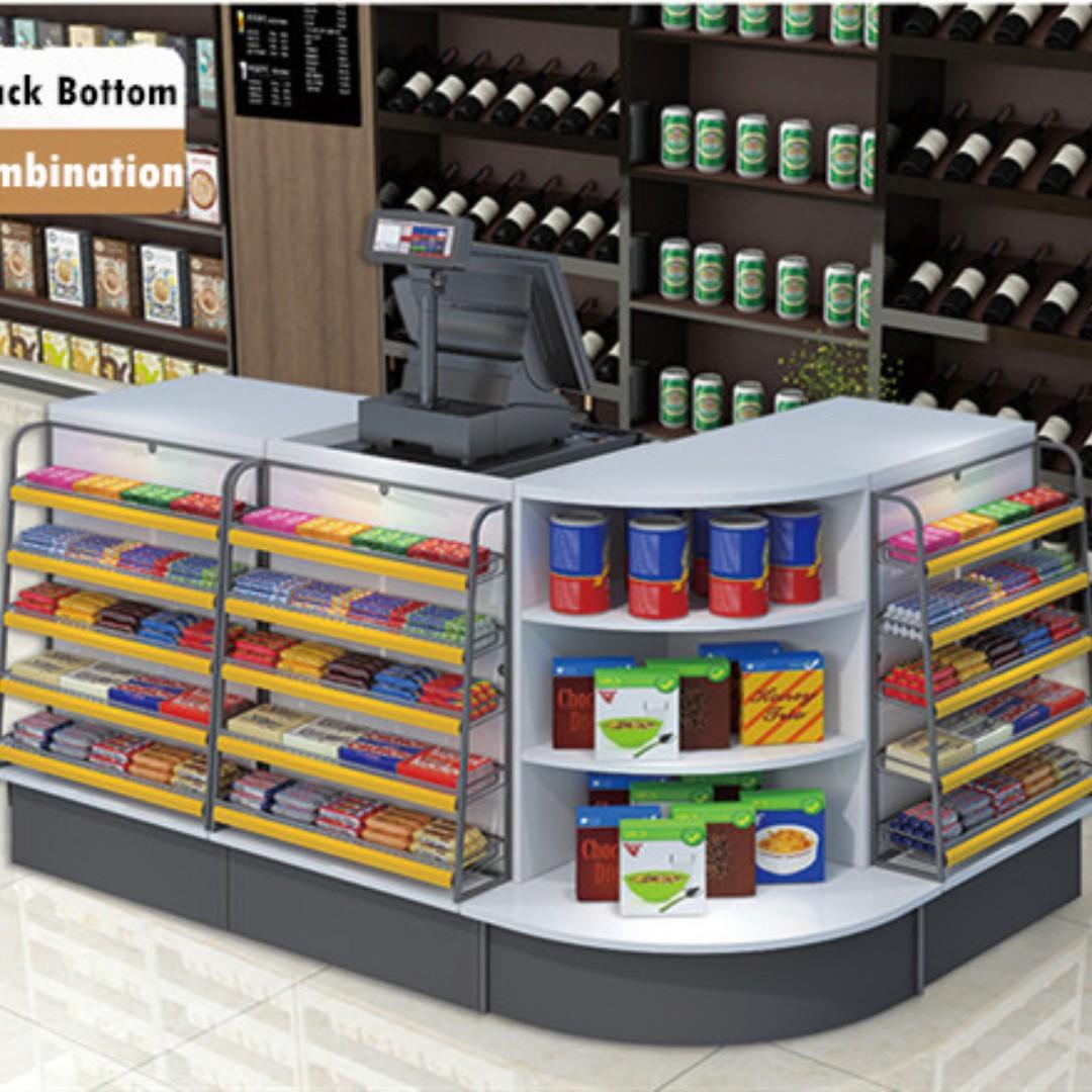 Cashier Counter Table Racks, Furniture & Home Living, Office Furniture ...