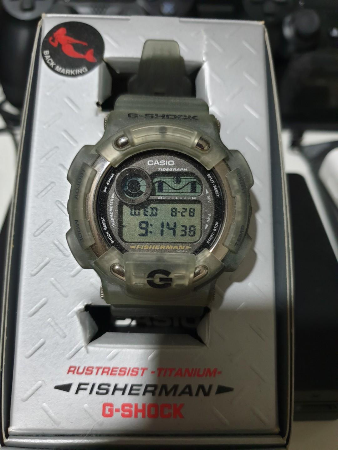 フィッシャーマン DW-8600MS-8T メンインスモーク 腕時計(デジタル ...