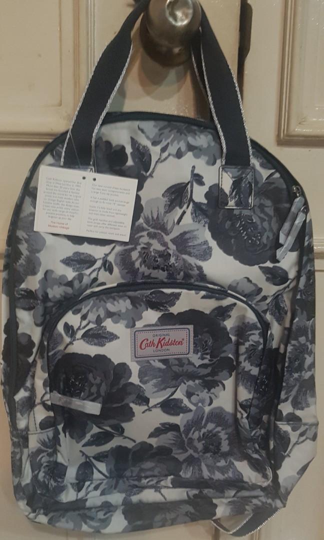 BNWT Cath kidston bag Backpack Peony 