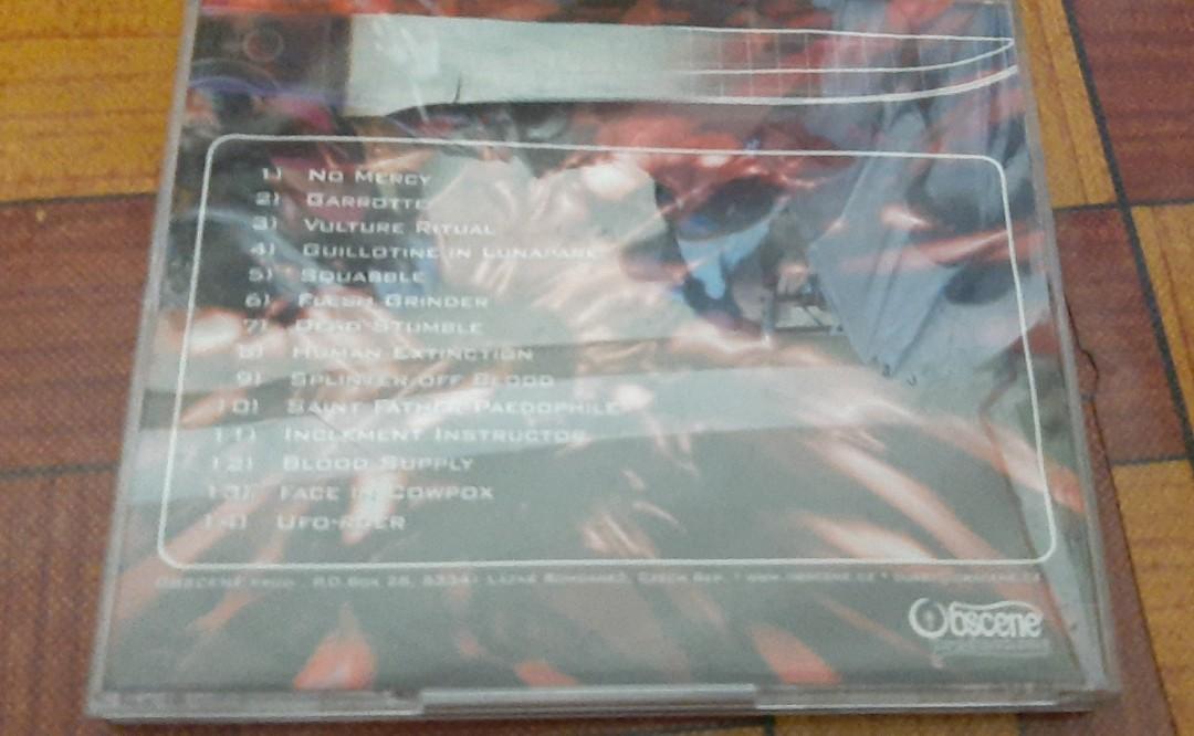 CD Squash Bowel - No Mercy (Used), Hobbies & Toys, Music & Media, CDs ...