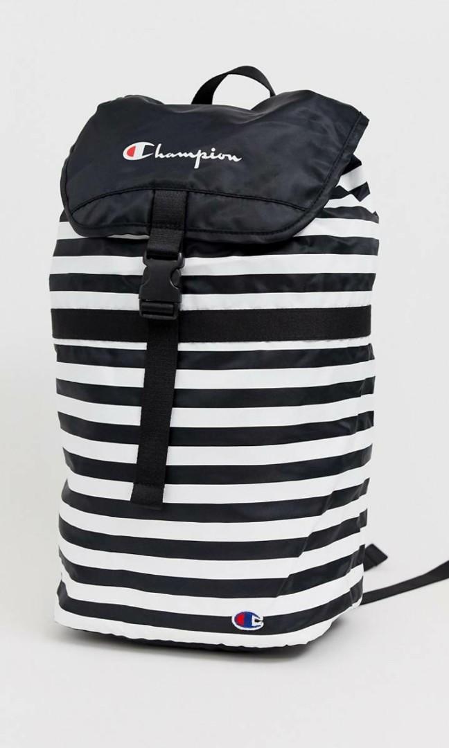 Champion Fold Top backpack Men s Fashion Bags Backpacks on Carousell