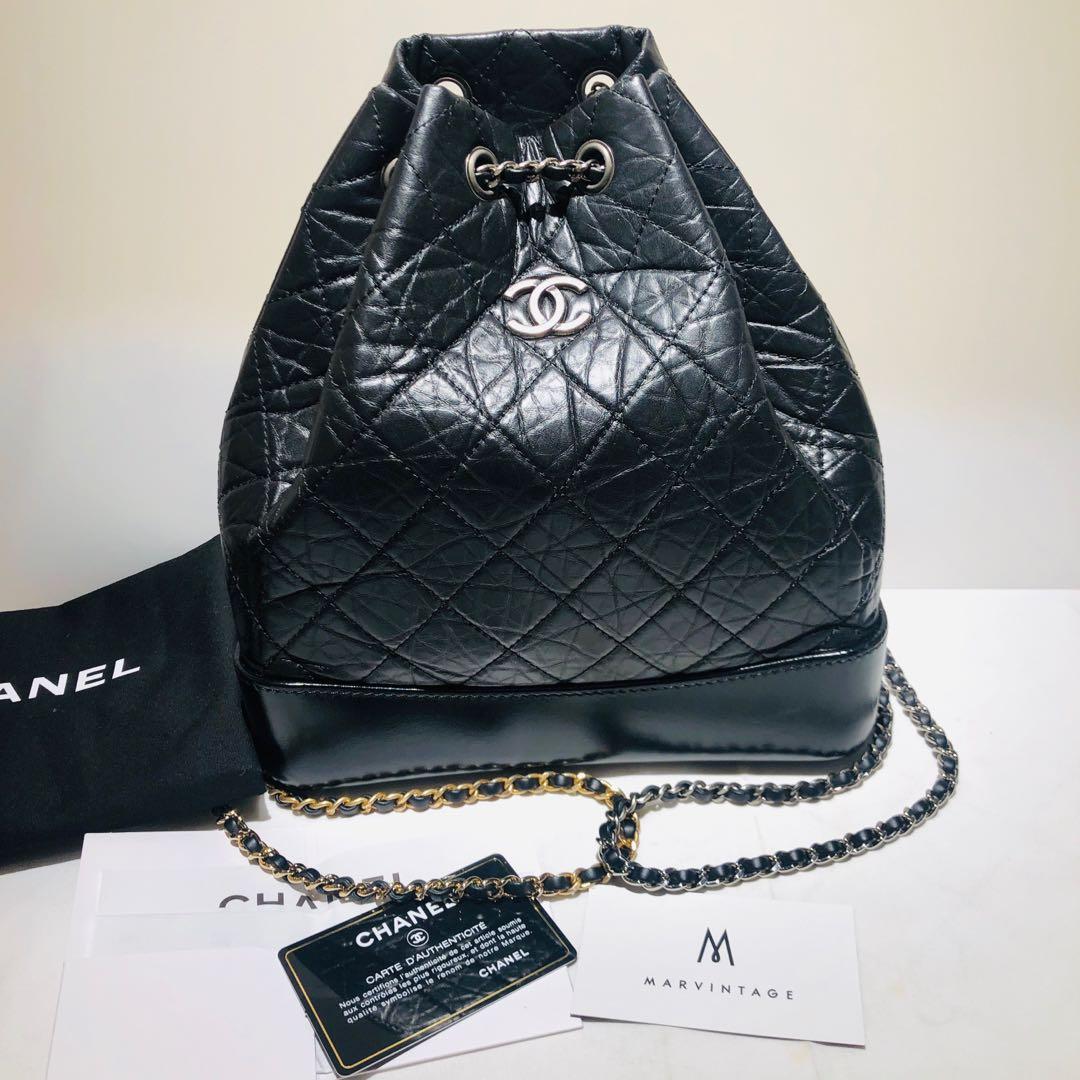 Chanel Gabrielle Backpack, 名牌, 袋 & 銀包 - Carousell