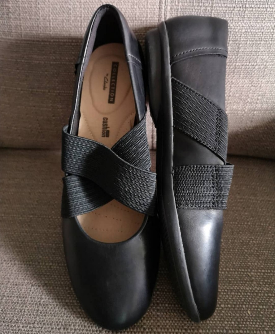 Clarks Gracelin Shea blac leather UK5. 5 Women s Fashion