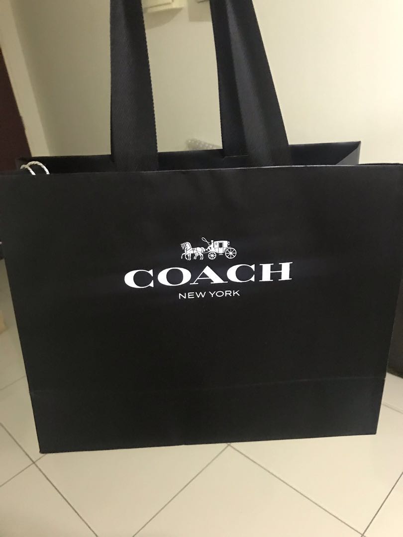 Coach kennedy map bag store