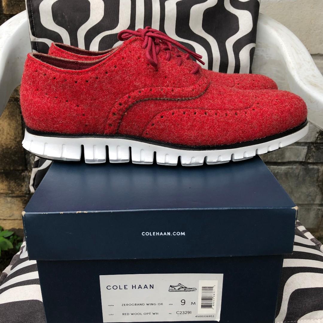 Red cole haan zerogrand store