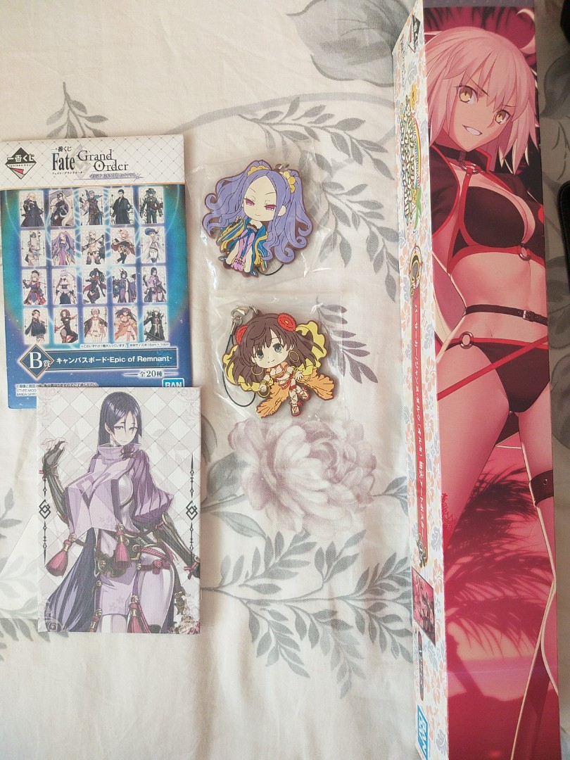 Fgo Fate Grand Order 一番賞泳裝c賞黑貞掛式海報 武則天 舞娘吊飾 B賞源瀨光小油畫set 玩具 遊戲類 其他 Carousell Fgo Fate Grand Order 一番賞泳裝c賞黑貞掛式海報 武則天 舞娘吊飾 B賞源瀨光小油畫set 玩具 遊戲類 其他 Carousell