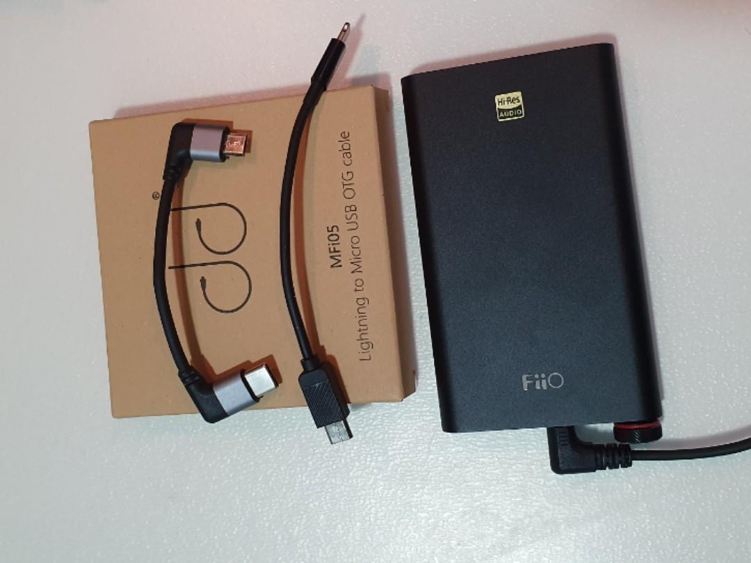 fiio q1 mark ii lightning cable