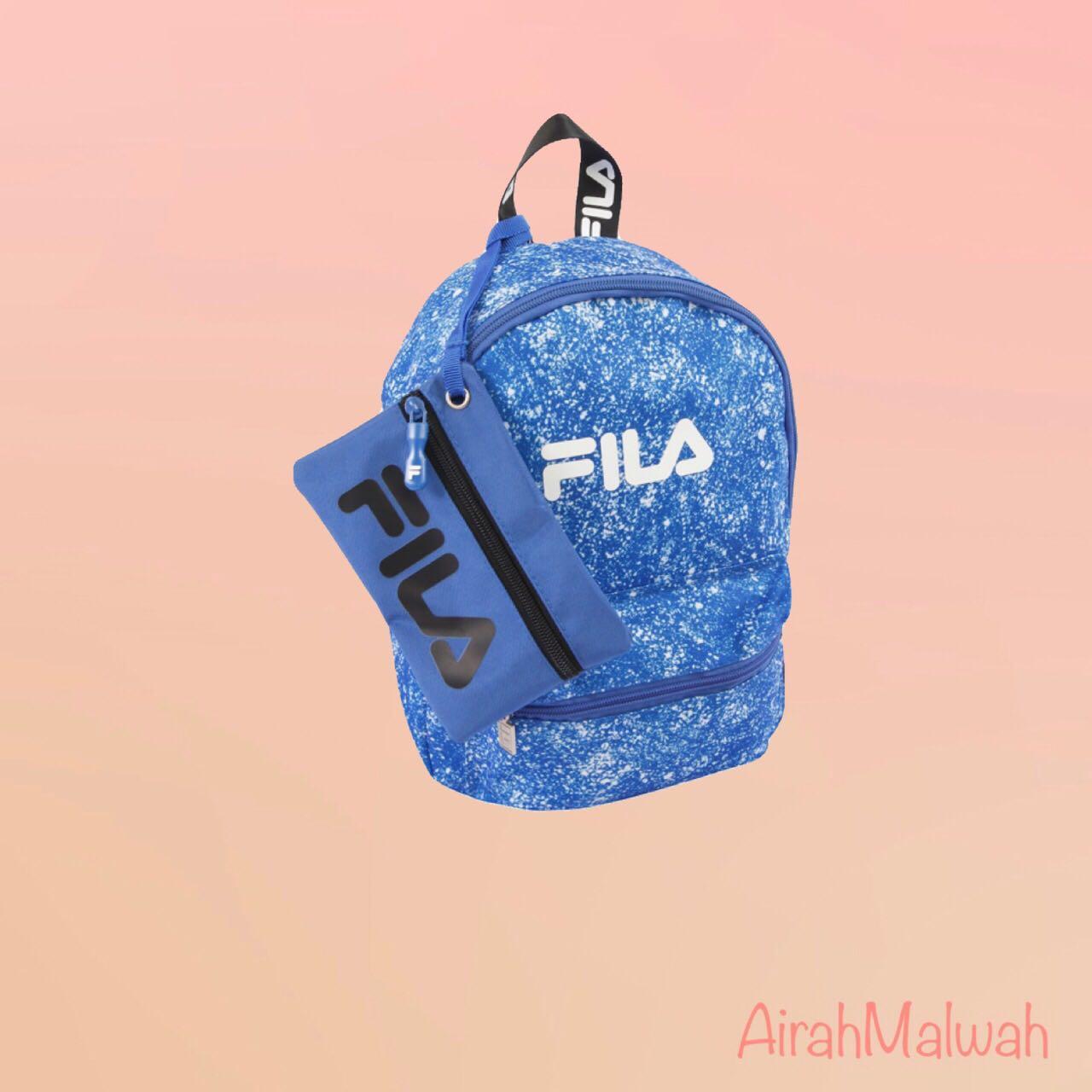 Fila Unisex Hailee Mini Backpack, Women's Fashion, Bags Wallets