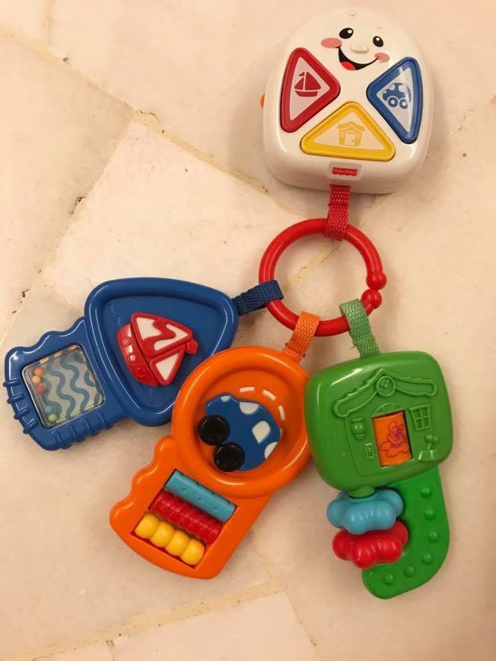 Fisher price laugh sales and learn keys