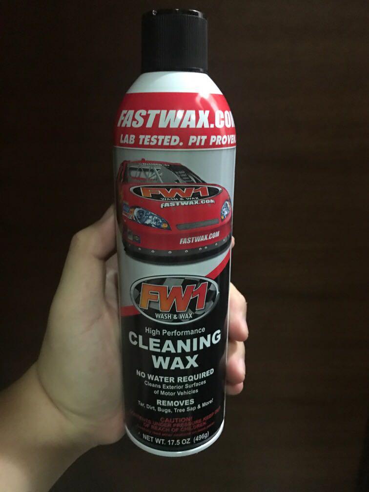 Free FW1 Cleaning Wax, Car Accessories, Car Workshops & Services on  Carousell