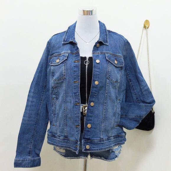 Grain De Malice Denim Jacket Women S Fashion Clothes Tops On