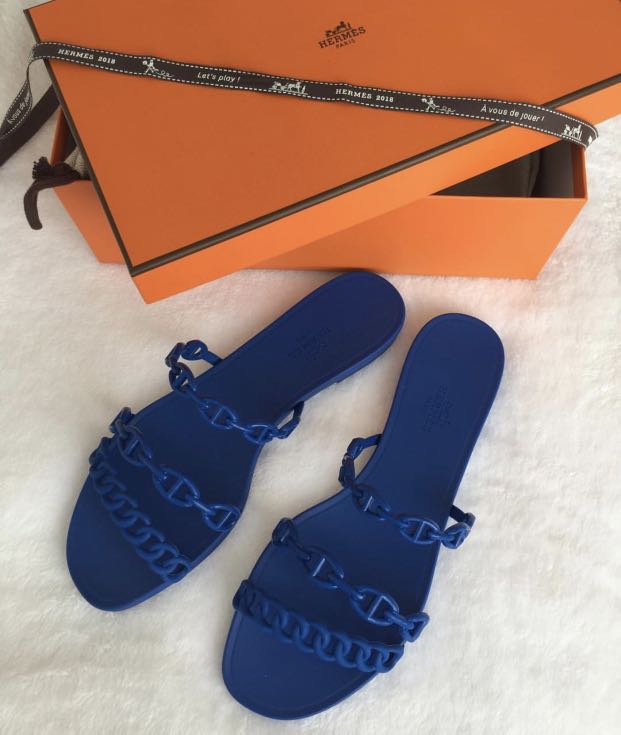 hermes jelly shoes