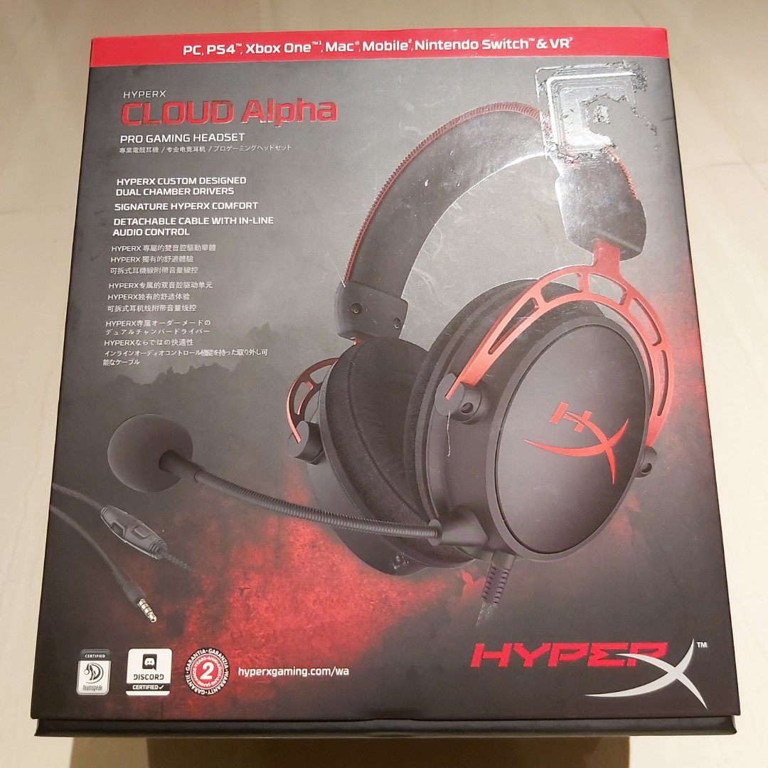 hyperx cloud alpha phone