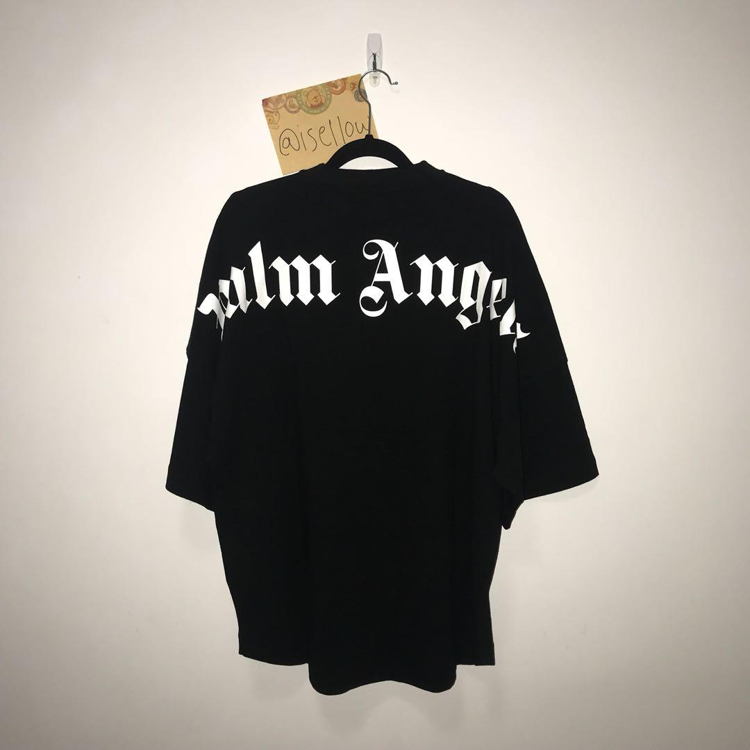 STEAL Palm Angels 20FW Embossed Mock Neck Tee Men s Fashion Tops Sets Tshirts Polo Shirts on Carousell