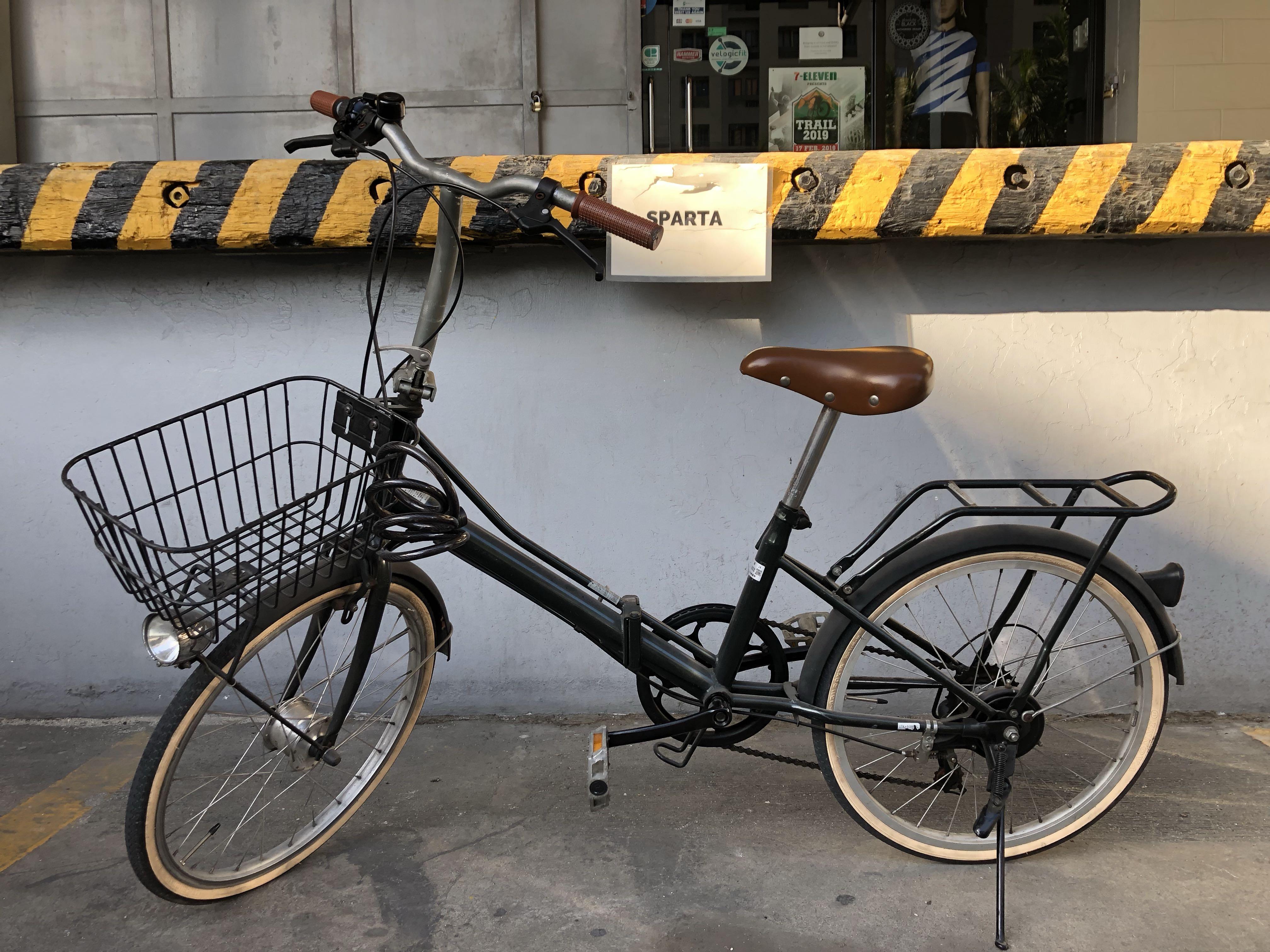 japanese bike with basket