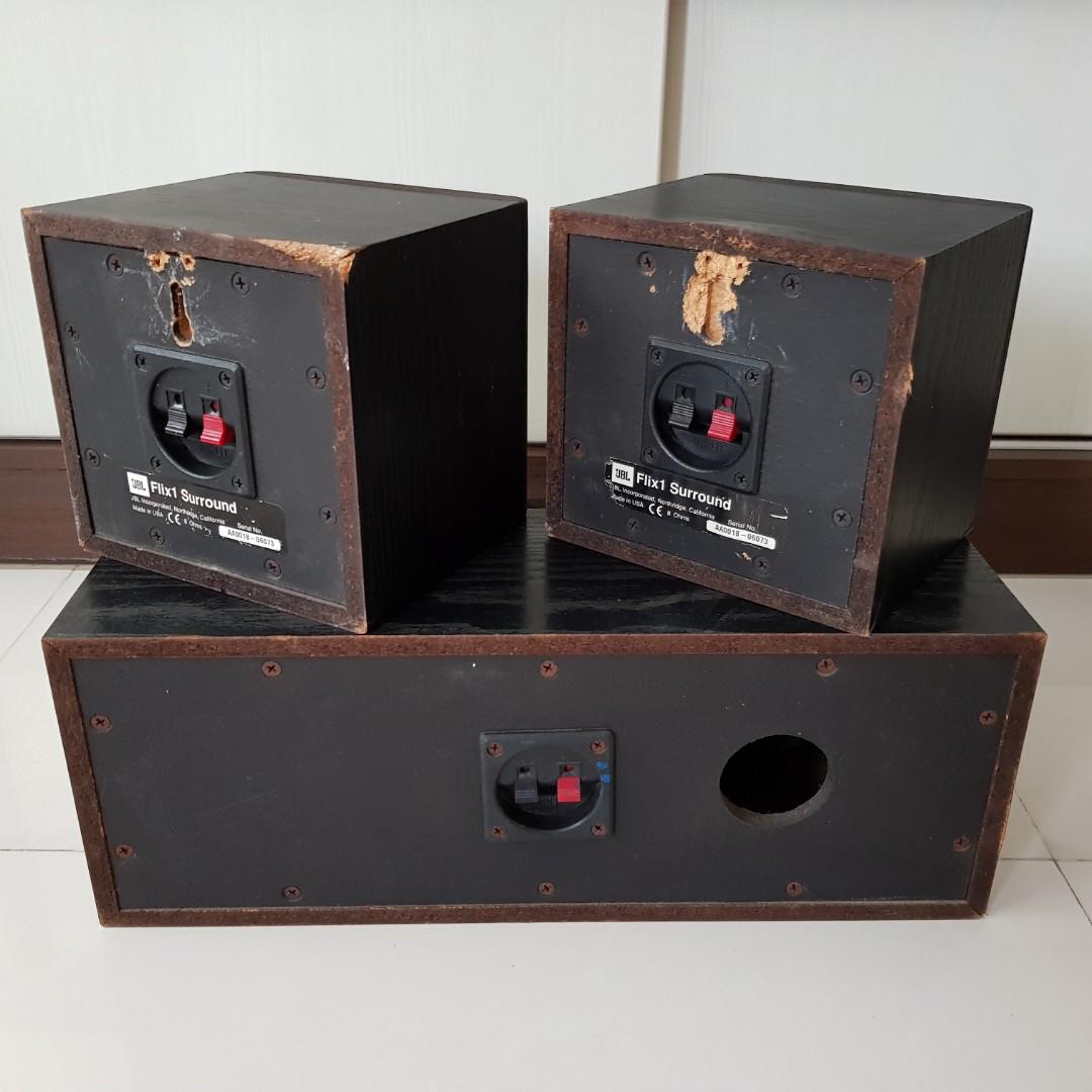 JBL Flix 1 Center and Surround Speaker, Audio, Soundbars, Speakers